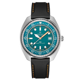 Męski zegarek nurkowy Certina na pasku gumowym