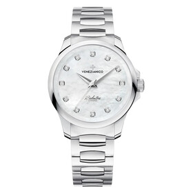 Zegarek damski z diamentami laboratoryjnymi Venezianico