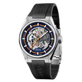 Męski zegarek szkieletowy Epos na pasku gumowym