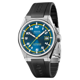 Męski zegarek Epos na gumowym pasku