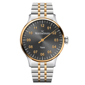 Damski zegarek MeisterSinger na stalowej bransolecie