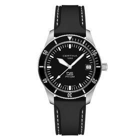 Zegarek męski Certina na pasku gumowym