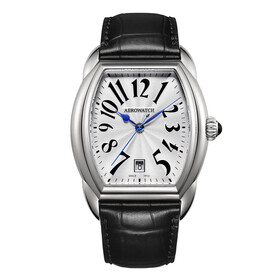 Damski zegarek w stylu retro Aerowatch na skórzanym pasku