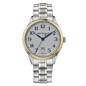 Damski zegarek Aerowatch bicolor na bransolecie