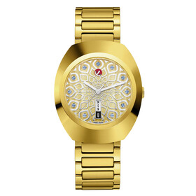 Pozłacany zegarek Rado na bransolecie