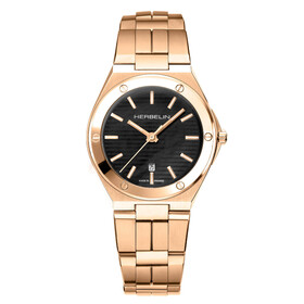 Damski zegarek Herbelin w kolorze różowo-złotym PVD