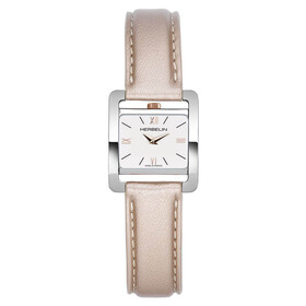 Zegarek damski Herbelin z beżowym paskiem skórzanym