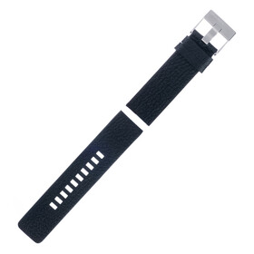 Czarny pasek do zegarka Diesel DZ4361 szerokość 24 mm