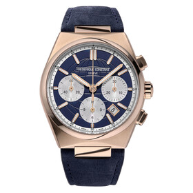 Męski, pozłacany zegarek Frederique Constant Highlife Automatic z chronografem