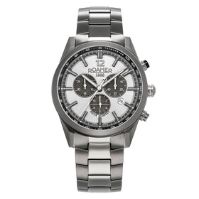 Tytanowy zegarek męski Roamer Helios Power z mechanizmem solarnym