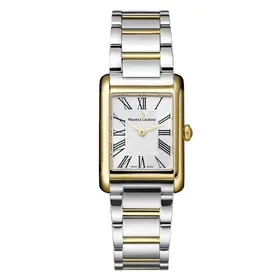 Srebrno-złoty zegarek damski Maurice Lacroix Fiaba Square