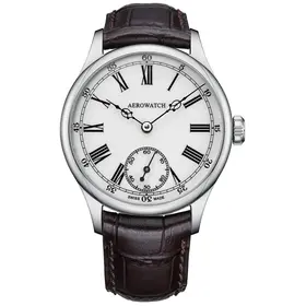 Klasyczny zegarek nakręcany ręcznie Aerowatch Renaissance Big Mechanical A 55981 AA03