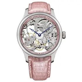 Szkieletowy zegarek damski Aerowatch Renaissance Lady Skeleton A 57981 AA14