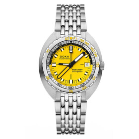 Nurkowy zegarek męski Doxa SUB 250T GMT na bransolecie