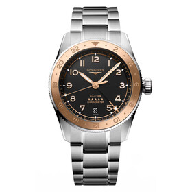 Męski zegarek Longines Spirit Zulu Time na bransolecie