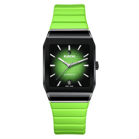 Ceramiczny zegarek Rado na gumowym pasku