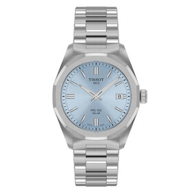 Damski zegarek solarny Tissot PRC 100 na bransolecie