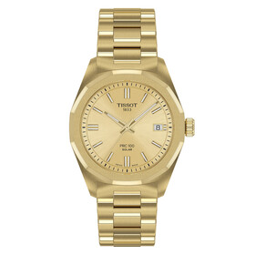 Damski zegarek solarny Tissot PRC 100 na bransolecie
