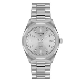 Damski zegarek solarny Tissot PRC 100 na bransolecie