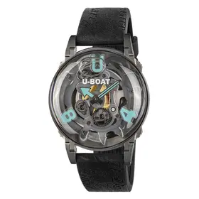Zegarek męski skeleton zanurzony w oleju U-BOAT U-65 Turquoise