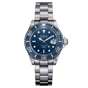 Zegarek nurkowy Davosa Ternos Ceramic 161.555.40.W niebieska tarcza