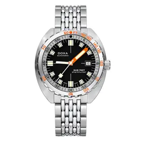 Zegarek męski Doxa SUB 750T Sharkhunter z czarną tarczą