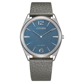 Elegancki zegarek z niebieską tarczą Citizen Suratto AR3120-24L