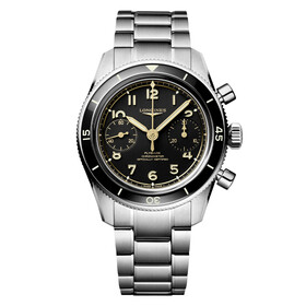 Męski zegarek ręcznie nakręcany Longines Spirit Pilot Flyback