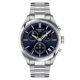 Tissot PR 100 Chronograph T150.417.11.041.00, Wersja: niebieska 