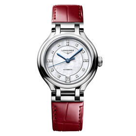 Longines PrimaLuna L8.124.4.87.2, Wersja: czerwona 2 