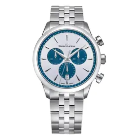 Maurice Lacroix 1975 Quartz Chronograph 751038-SS002-131-1, Wersja: srebrna2 