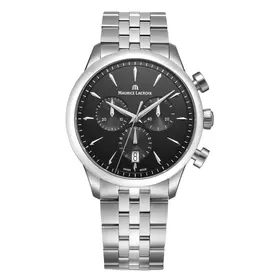 Maurice Lacroix 1975 Quartz Chronograph 751038-SS002-330-1, Wersja: czarna 