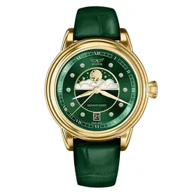 Aviator Douglas Moonflight Diamond Polska Edycja V.1.33.1.391.4 PL, Wersja: żółte złoto 