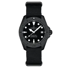 Certina DS Action Diver Powermatic 80 C048.807.38.051.00, Wersja: czarna2 