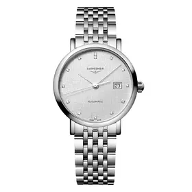 Longines Elegant Lady L4.310.4.79.6, Wersja: srebrna 