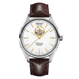 Atlantic Worldmaster Open Heart Limited Edition 52780.41.21G, Wersja: brązowa2 