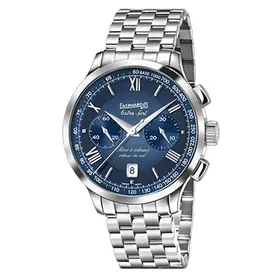 Eberhard Extra-Fort Roue a Colonnes Retour en Vol 31957.03 CA99, Wersja: niebieska4 