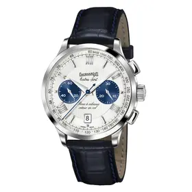 Eberhard Extra-Fort Roue a Colonnes Retour en Vol 31957.05 CP, Wersja: srebrna 