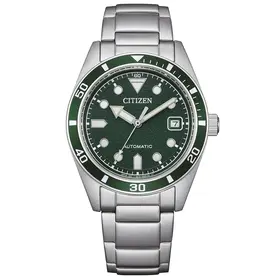 Zegarek Citizen Marine Mechanical NJ0220-52X z zielona tarczą