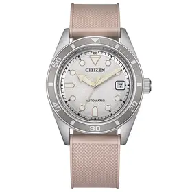 Nurkowy zegarek Citizen Marine Mechanical NJ0229-07A z jasną tarczą