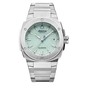 Solarny zegarek Alpina na bransolecie