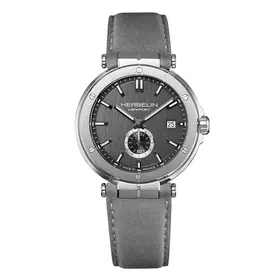 Męski zegarek Herbelin Newport 18389A22GR tarcza kolor szary