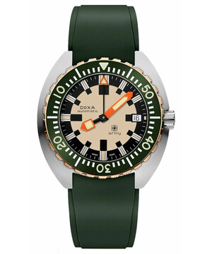 Zegarek nurkowy w stylu militarnym Doxa Army