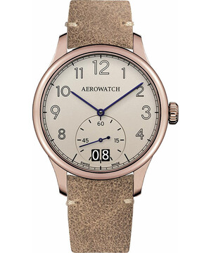 Aerowatch Renaissance Big Date 39982 RO10 zegarek męski.