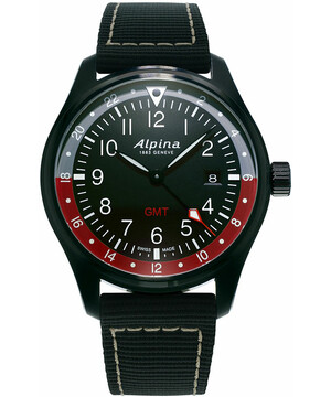 Alpina Startimer Pilot Quartz GMT AL-247BR4FBS6 zegarek męski