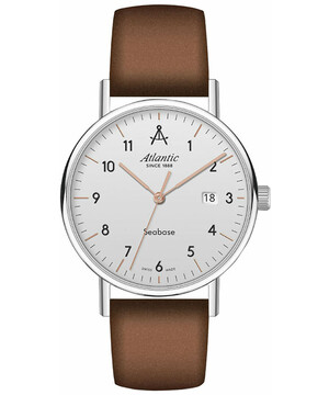 Atlantic Seabase 60352.41.25R męski zegarek z datownikiem - nowy model, premiera 2019.