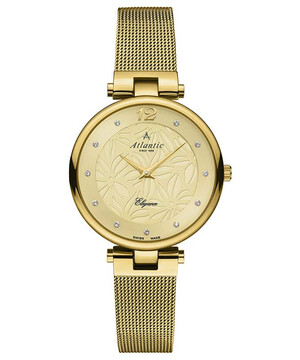Atlantic Elegance 29037.45.31MB zegarek damski pozłacany.