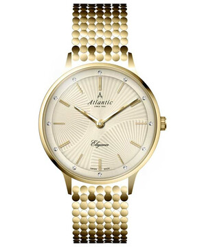 Atlantic Elegance 29042.45.31 zegarek damski z kryształkami.