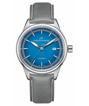 Zegarek męski z niebieską tarczą Auguste Reymond