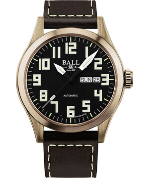 Zegarek z brązu Ball Engineer III Bronze NM2186C-L3J-BK